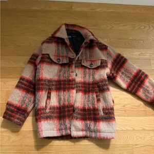 Plaid Wool Jacket